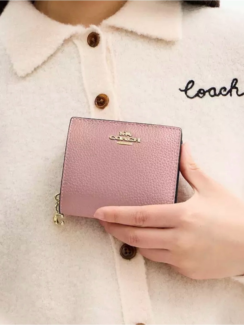 COACH Snap Wallet - Picture 2 of 3